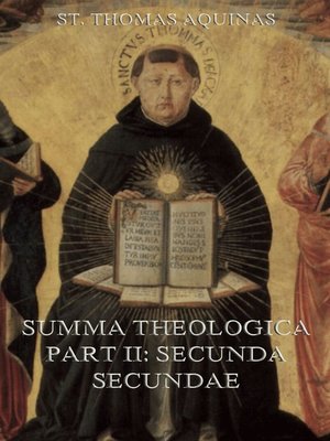 cover image of Summa Theologica Part II ("Secunda Secundae")
